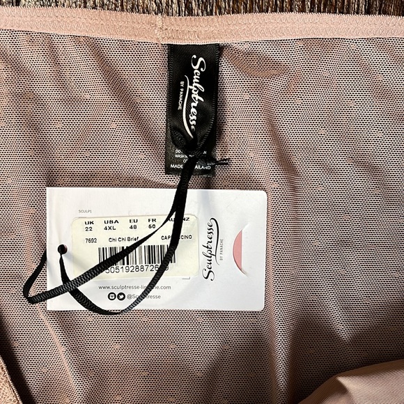 Sculptresse Chi Chi Full Brief in Cappuccino - Picture 6 of 6